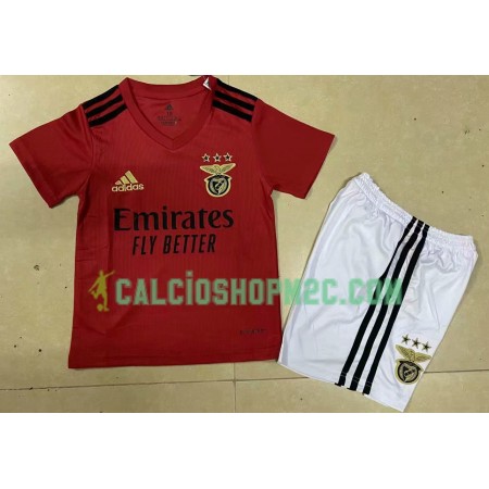 Benfica Bambino Maglia Prima 2020/2021 Manica Corta (+ Pantaloncini)